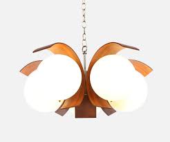 Danish Modern L A Mid Century Modern Artichoke Style Walnut Chandelier Enjoy free shipping on most stuff, even big stuff.