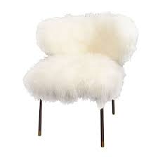Genuine tibetan mongolian sheepskin fur rug hide pelt throw rug lamb wool carpet curly fur abusa australian sheepskin rug chair cover area rug for bedroom living room light yellow 2.2. Custom Mongolian Fur Chair For Sale At 1stdibs