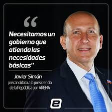 En esta entrevista, Javier Simán comparte sus valoraciones sobre la  renovación en ARENA y sus propuestas de servicios públicos en caso de  llegar a la Presidencia de la República 👉 https://goo.gl/4sJ17k