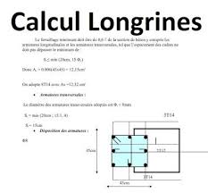 Calcul Des Longrines Pdf Et Video Comment Faire Des Longrines Comment Poser Des Longrines Comment Calculer Les Longrines Calcul Genie Civil Lecture De Plan