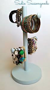 Bracelet Holder From A Coffee Mug Tree For Easy Jewelry Organization Jewellery Display Diy Crafty Diy