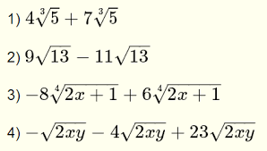 (1) simplify the radical expression given below. Add And Subtract Radical Expressions Questions With Solutions
