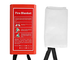 Image of 1.5m x 1.5m fire blanket