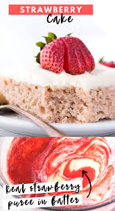Strawberry Cake Dessert Recipes Easy Strawberry Sheet Cakes Delicious Cake Recipes