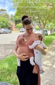 Lachlan Gillespie S Fiancee Dana Stephensen Dotes On Their Twin Daughters Readsector
