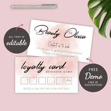 Check spelling or type a new query. Loyalty Card Template Editable Customer Rewards Card Ms Word