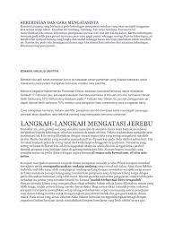 Savesave langkah langkah yang perlu diambil untuk mengekalk. Kekeringan Dan Cara Mengatasinya