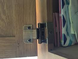 We also explain how to get your doors sitting perfectly using the internal adjustment screws on the hinges. Cabinet Door Opening On It S Own How Do I Adjust This Type Of Hinge Home Improvement Stack Exchange