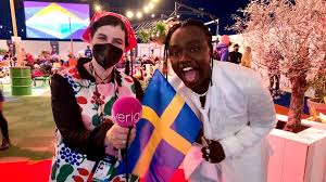 James newman flies the flag for the uk at the 65th eurovision song contest in rotterdam. 3xcttq226z R1m