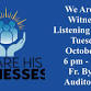 We Are His Witnesses Listening Session event image