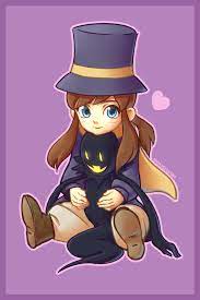 Hat Kid With Snatcher Plush By Natahanstudios A Hat In Time Fanart A Hat In Time Hat Kid A Hat In Time