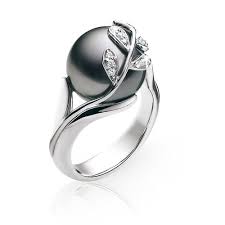 Home Page Owen Robinson Pearl Wedding Ring Pearl Ring Jewelry