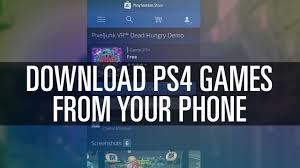 Download Ps4 Games From Your Phone Iphone Android Youtube