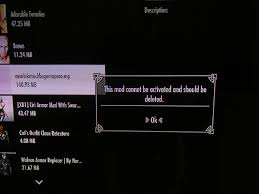 This is what Bethesda does if you manage to download an nsfw mod on xbox  before it's deleted. : r skyrim