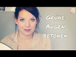 Unser step by step guide zum perfekten augen makeup. Grune Augen Betonen I Dunkle Haare Youtube