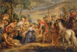 He was mean not to give you some food. The Meeting Of David And Abigail