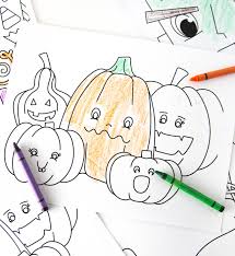 The spruce / wenjia tang take a break and have some fun with this collection of free, printable co. Free Halloween Coloring Pages Design Eat Repeat