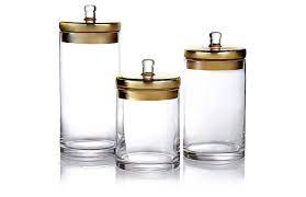 We did not find results for: Lbl Alttext Altthumbnailimage Glass Canisters Gold Lid Glass