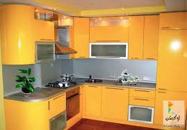 أشيك ديكورات مطابخ لون اصفر لوكشين ديزين نت
