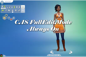 Access to all catalog items you would ordinarily have to unlock . Mod The Sims Cas Fulleditmode Always On Updated 6 26 18