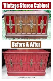 Maybe you would like to learn more about one of these? Vintage Stereo Cabinet Before After Facelift Furniture