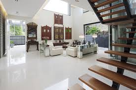 Six uniquely stylish modern asian home interiors. A Modern Asian House In Singapore By A Filipino Architect