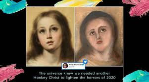 The race and appearance of jesus has been a topic of discussion since the days of early christianity.various theories about the race of jesus have been proposed and debated. Another Failed Painting Restoration In Spain Starts A Laughing Riot Online Trending News The Indian Express