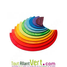 Be careful with old versions! 11 Demi Cercle En Bois Couleurs Arc En Ciel Achat Vente Ecologique Acheter Sur Toutallantvert Com