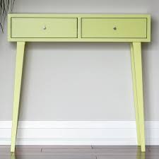 Hallway Table Two Drawer Cabinet In Lime Console Table Narrow Entryway Table Cabinet Narrow Entryway Table Hallway Table Console Table