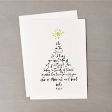 Calligraphy Christmas Cards Christmas Tree Calligraphy Greeting Cards Set Of 20 The Catholic Company