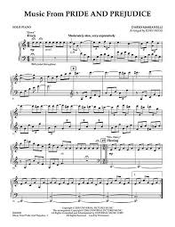 Music From Pride Prejudice Piano Piano Sheet Music Sheet Music Digital Sheet Music
