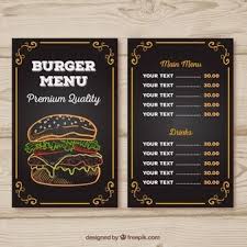 Menu Do Restaurante Grill No Estilo Retro Menu Craie Idees De Restaurant Design De Restaurant