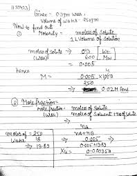 .of a solution that contains 10.0 grams of naoh in 1 l of solution? Calculate The Molality And Mole Fraction Of The Solute Is Aqueous Solution Containing 3 0 Gm Of Urea Per 250 Gm Water Mol Wt Of Urea 60