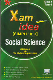 xam idea simplified social science term i class 10 1st edition