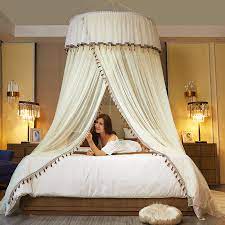 Upholstered canopy bed is a mix of expensive materials and extraordinary craftsmanship. Kid Baby Bed Canopy Bedcover Mosquito Net Curtain Bedding Romantic Baby Girl Round Dome Tent Cotton Mosquito Net Aliexpress