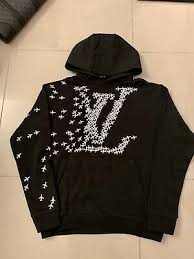 Ad Ebay Url Luis Vuitton Planes Printed Hoodie Size M In 2020 Hoodie Print Hoodies Luis Vuitton
