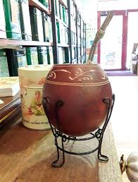 Calebasse Mate Sur Pied Vente Mate Toulouse Boutique De The Boite A The Toulouse