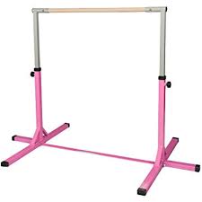 Ainfox Gym Gymnastics Bar Adjustable 3 5 Height Kip Horizontal Bar Fitness Gymnastics Training B Gymnastics Bars For Home Gymnastics Training Gymnastics Bar