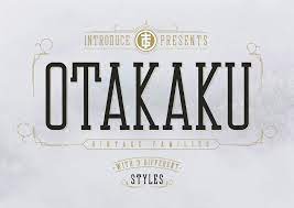 Otakaku By TGIF STD | TheHungryJPEG
