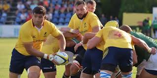 Video sâmbătă, meci decisiv cu georgia, pentru calificarea la cupa mondială. Romanian Forwards Trample Brazil Americas Rugby News