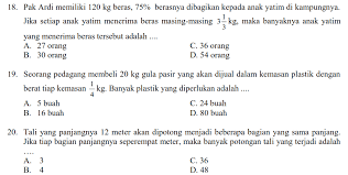 Sering dalam berbagai macam permasalahan peluang hanya memiliki dua kemungkinan hasil atau dapat disederhanakan menjadi dua kemungkinan. Latihan Bilangan Bulat Dan Pecahan Matematika