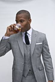 Black And White Attire Men Pin On The Classified Gentleman