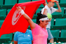 Ons jabeur celebrates after a victory against china's wang qiang in melbourne on jan. Ons Jabeur About Her