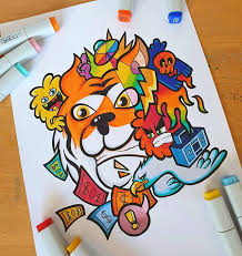 Maybe you would like to learn more about one of these? Eltschinger Symeon 6mec0ne Instagram Photos And Videos Doodle Art Designs Graffiti Doodles Doodle Drawings