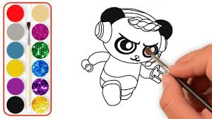 This plush looks just like the character, the arm motions are great and we love to pretend we are ryan with his. Learn Colors Coloring Tag With Ryan Game Combo Panda Youtube