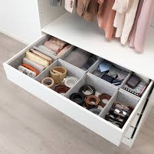 Suchergebnis auf amazon de fur cd aufbewahrungssystem. Komplement Box Set Of 8 Light Grey Ikea Schubladen Organisieren Kleine Schrank Organisation Ikea Schubladen