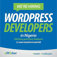 Calling All Nigerianwordpressdevelopers Please Visit Www Eworker Co Africa S Largest Digital R How To Start Conversations Writing Jobs Recruitment Agencies