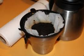 Make Shift Coffee Filter From Paper Towel Coffee Filters Coffee Supplies Paper Towel