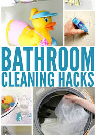 Dec 29, 2017 · how to keep bath toys clean without bleach squeeze out all the water out and replace it with a solution of three parts hot water to one part vinegar. 16 Bathroom Cleaning Hacks That Will Change The Way You Clean Forever