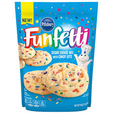 This easy sugar cookie recipe is the only cut out cookie recipe i use. Funfetti Sugar Cookie Mix Pillsbury